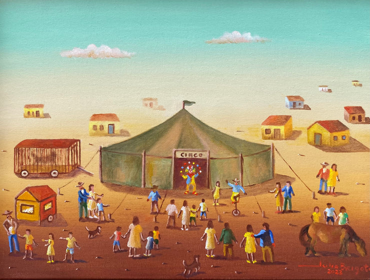 O Circo Chegou, por Julio Brigato - Galeria Um Lugar ao Sol
