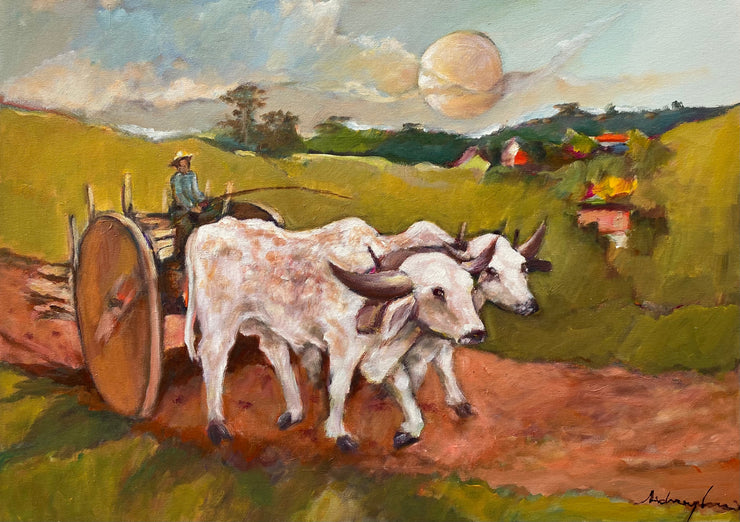 Carro de Boi, por Sidney Mariano - Galeria Um Lugar ao Sol