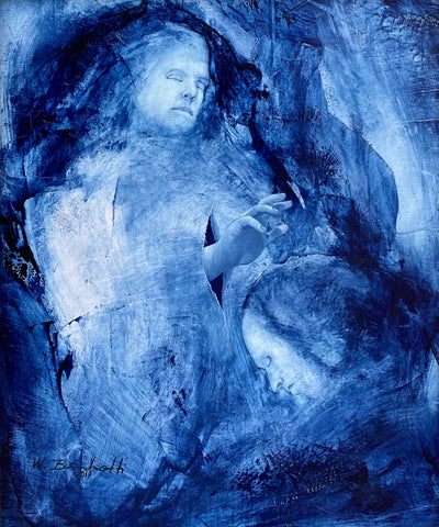 Jesus Cura o Cego Bartolomeu, por Walmir Binhotti - Galeria Um Lugar ao Sol